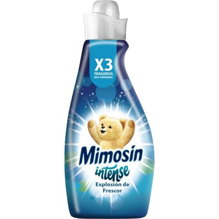 Mimosin Suavizante Intense Explosión De Frescor Suavizante concentrado intenso ofrece gran aroma y sensación de frescor 52 lavados 1196 ml