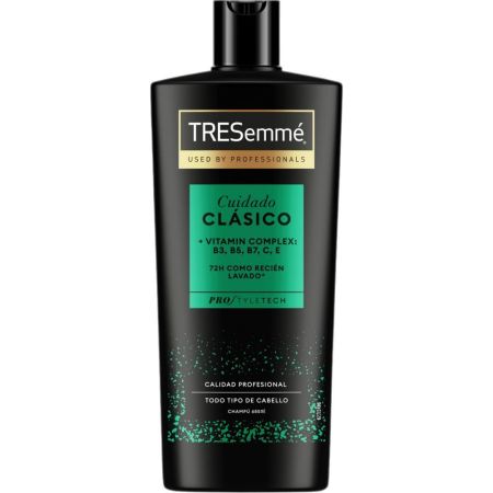 Tresemme Cuidado Clásico + Vitamin Complex Champú Champú nutritivo 72 horas como recién lavado para todo tipo de cabellos 685 ml