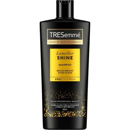 Tresemme Lamellar Shine Shampoo Champú iluminador corrige suaviza y alinea ofreciendo 72 horas de ultrabrillo para cabello apagado 685 ml