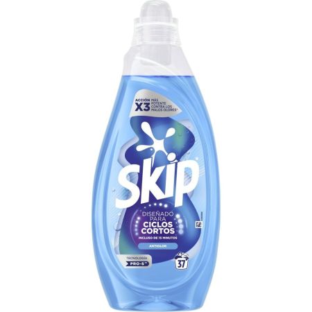 Skip Detergente Antiolor Ciclos Cortos Detergente líquido 1,48 l