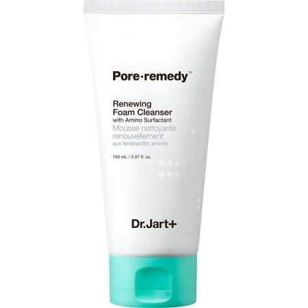 Dr.Jart+ Pore·remedy Renewng Foam Cleanser Espuma limpiadora elimina a base de aminoácidos 7 tipos comunes de residuos sin resecar 150 ml