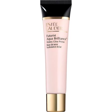 Estee Lauder Futurist Aqua Brilliance Watery Glow Primer Prebase de maquillaje fórmula fresca y ligera hidrata refuerza y suaviza aspecto sano y luminoso