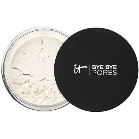 It Cosmetics Bye Bye Pores Polvos sueltos traslúcido difuminan imperfecciones y poros sellando el maquillaje para piel uniforme