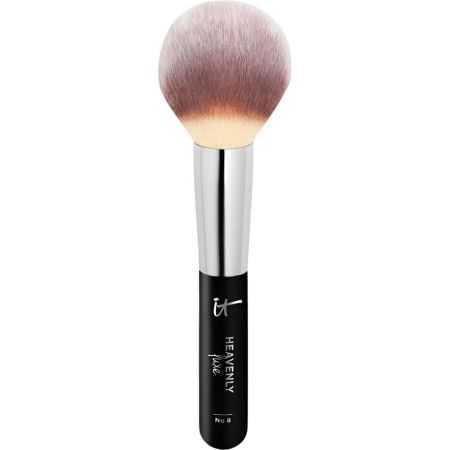 It Cosmetics Heavenly Luxe Wand Ball Powder Brush Brocha redonda de maquillaje para polvos ofrece precioso e impecable acabado