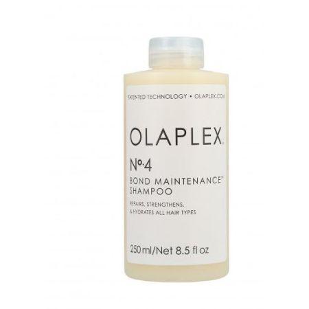 Olaplex Nº4 Bond Maintenance Shampoo Champú reparador de uniones del cabello mientras limpia suavemente el cabello 250 ml