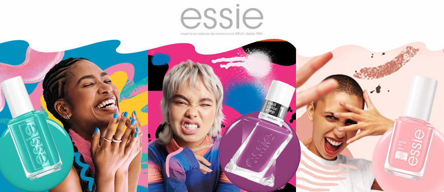 esmaltes de uñas marca Essie